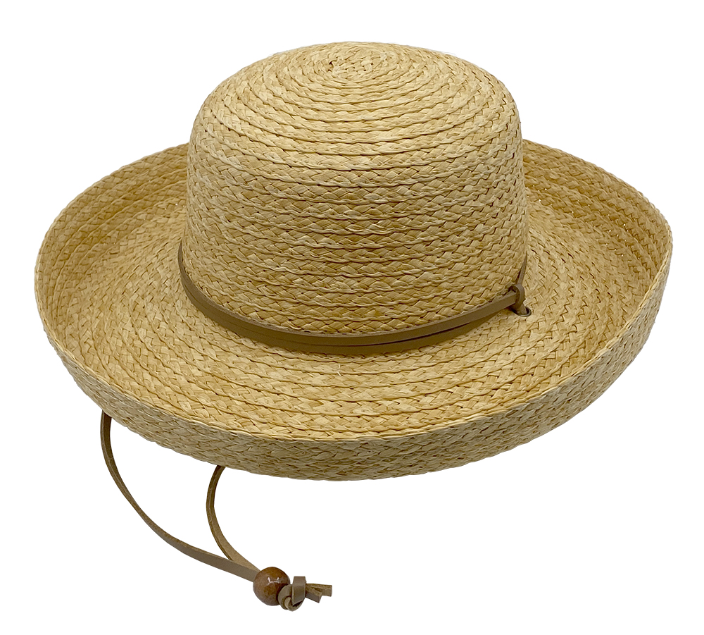 Blissful Blooms Round Crown Sun Hat - Straw Sun Hats